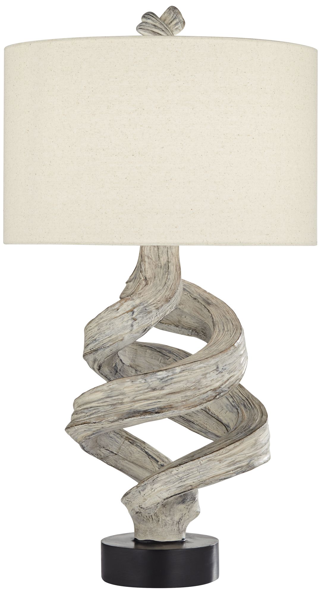 Possini Euro Organic Twist 29 1/8" Sculptural Rustic Modern Table Lamp