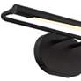 3_Possini Euro Oswin 24" Wide Black LED Picture Light more views