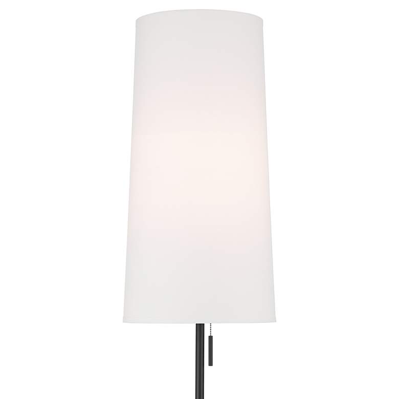 Image 4 Possini Euro Otis 66" High Gold and Black Modern Tray Table Floor Lamp more views
