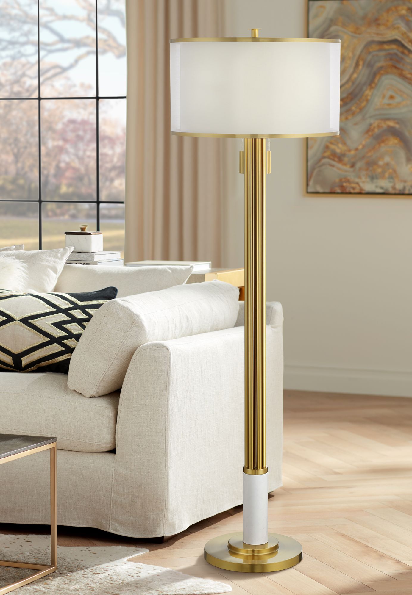 possini euro design floor lamp