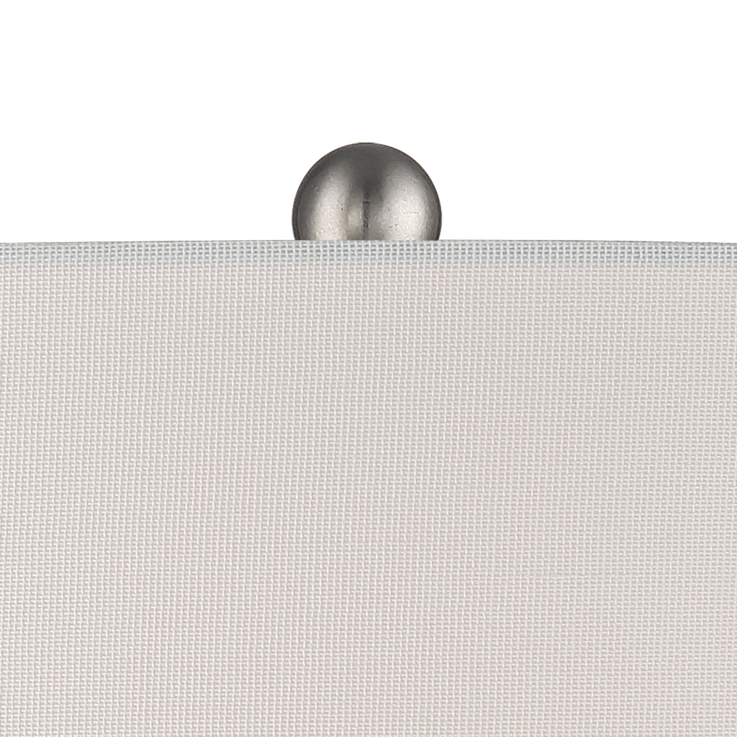 Image 2 Possini Euro Patrick 27 1/4" Gray and White Ceramic Lamp with Riser more views