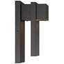 6_Possini Euro Pavel 9 1/2" High Black Dark Sky LED Outdoor Wall Light more views
