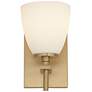 Possini Euro Pell 8 1/2" High Brass Wall Sconce Set of 2