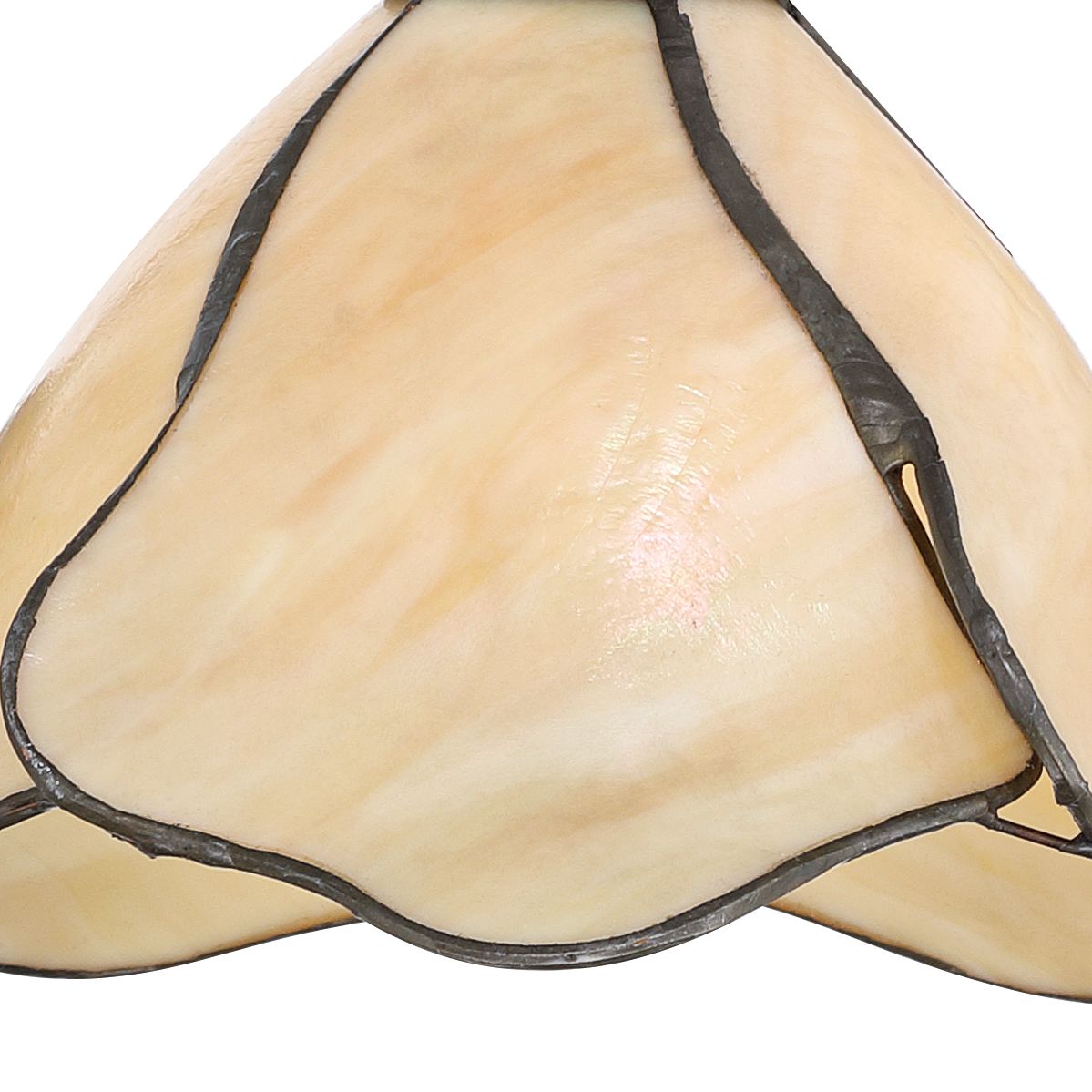 Image 4 Possini Euro Petals 14 1/2" High Tiffany-Style Art Glass Wall Sconce more views