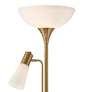 4_Possini Euro Pharos 71" Tree Torchiere Marble and Gold Floor Lamp more views