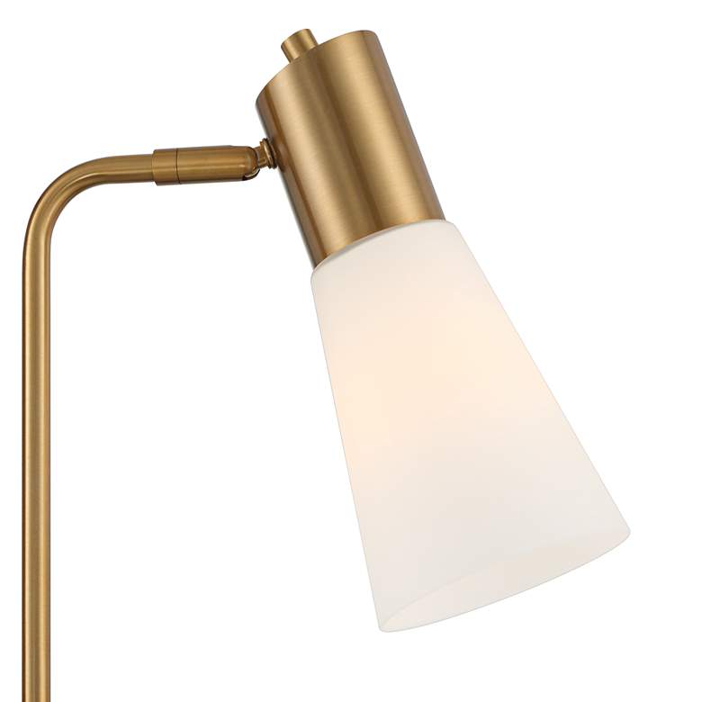 Image 5 Possini Euro Pharos 71" Tree Torchiere Marble and Gold Floor Lamp more views