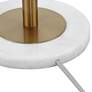 Possini Euro Pharos 71" Tree Torchiere Marble and Gold Floor Lamp in scene