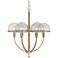 Possini Euro Phileas 26" Wide Brass Chandelier