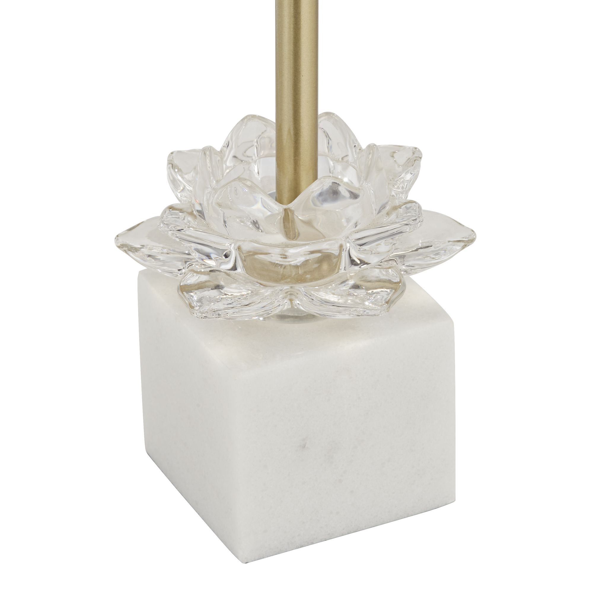 Image 6 Possini Euro Phoebe 28 1/2" Luxe Gold and Marble Buffet Lamps Set of 2 more views