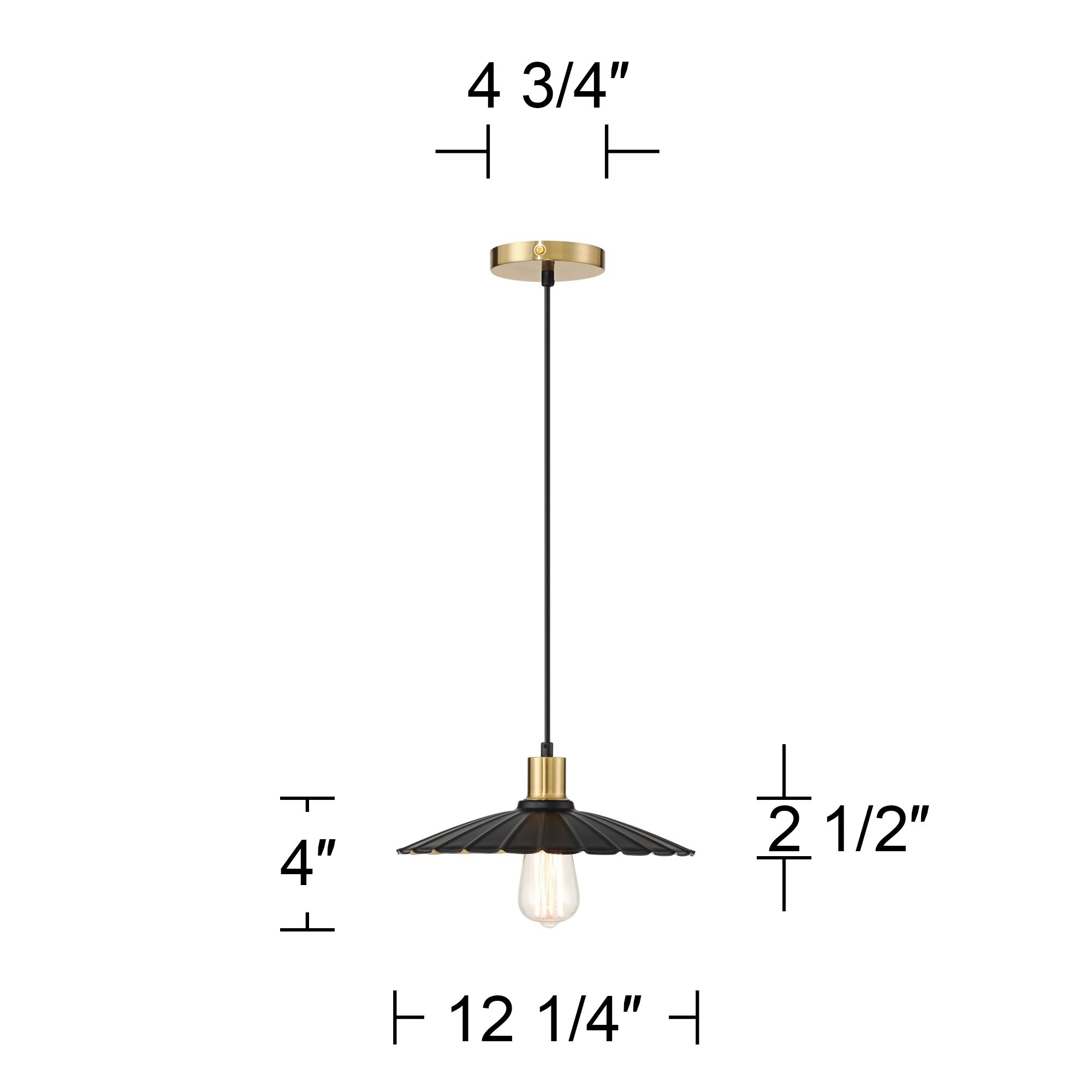 Watch A Video About the Possini Euro Piaza 12 1/4 Wide Black and Gold Pendant Light