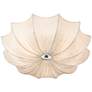Thumbnail2 of Possini Euro Planetarium 21" Wide Modern White Fabric Ceiling Light