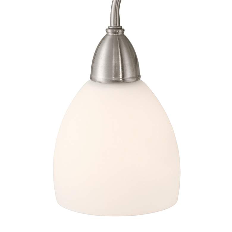 Image 3 Possini Euro Powder 22" Wide Brushed Nickel 3-Light Bath Light more views