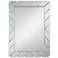 Possini Euro Prandini 28" x 38" Rectangular Edge Wall Mirror