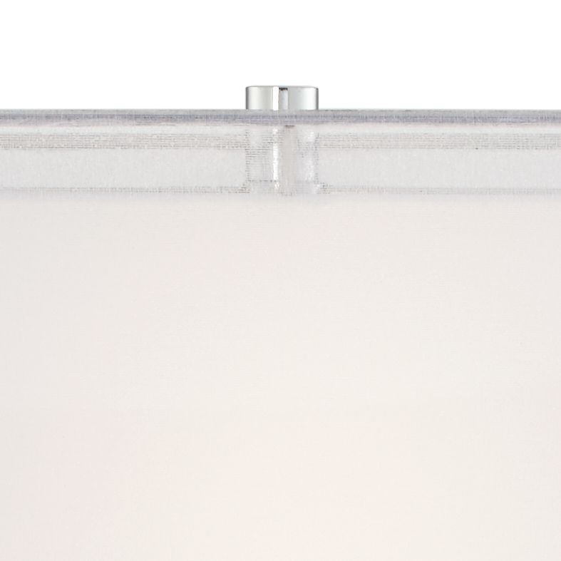 Image 2 Possini Euro Proxima 28" Chrome Table Lamp with White Marble Riser more views