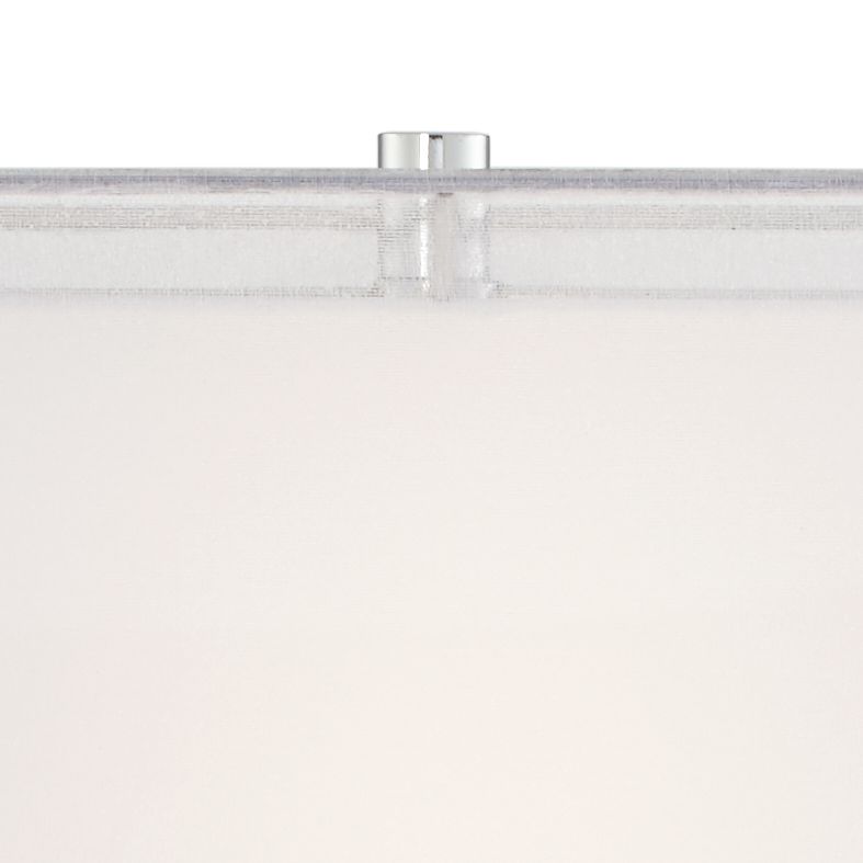 Image 2 Possini Euro Proxima 28" Modern Chrome Lamp with Acrylic Riser more views