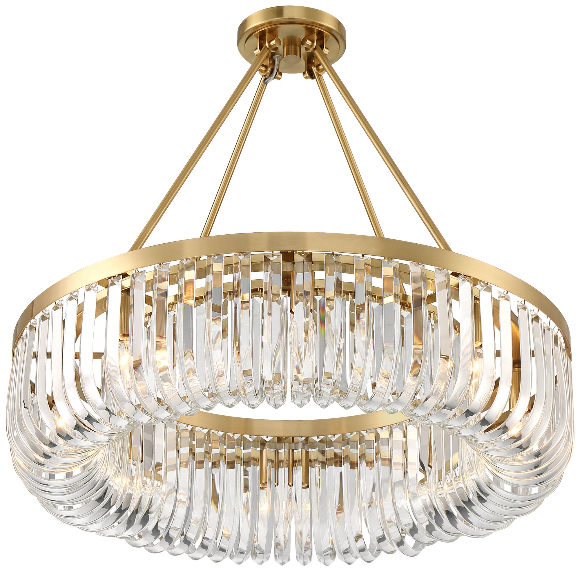 Watch A Video About the Possini Euro Jenna Soft Gold 8 Light Ceiling Light