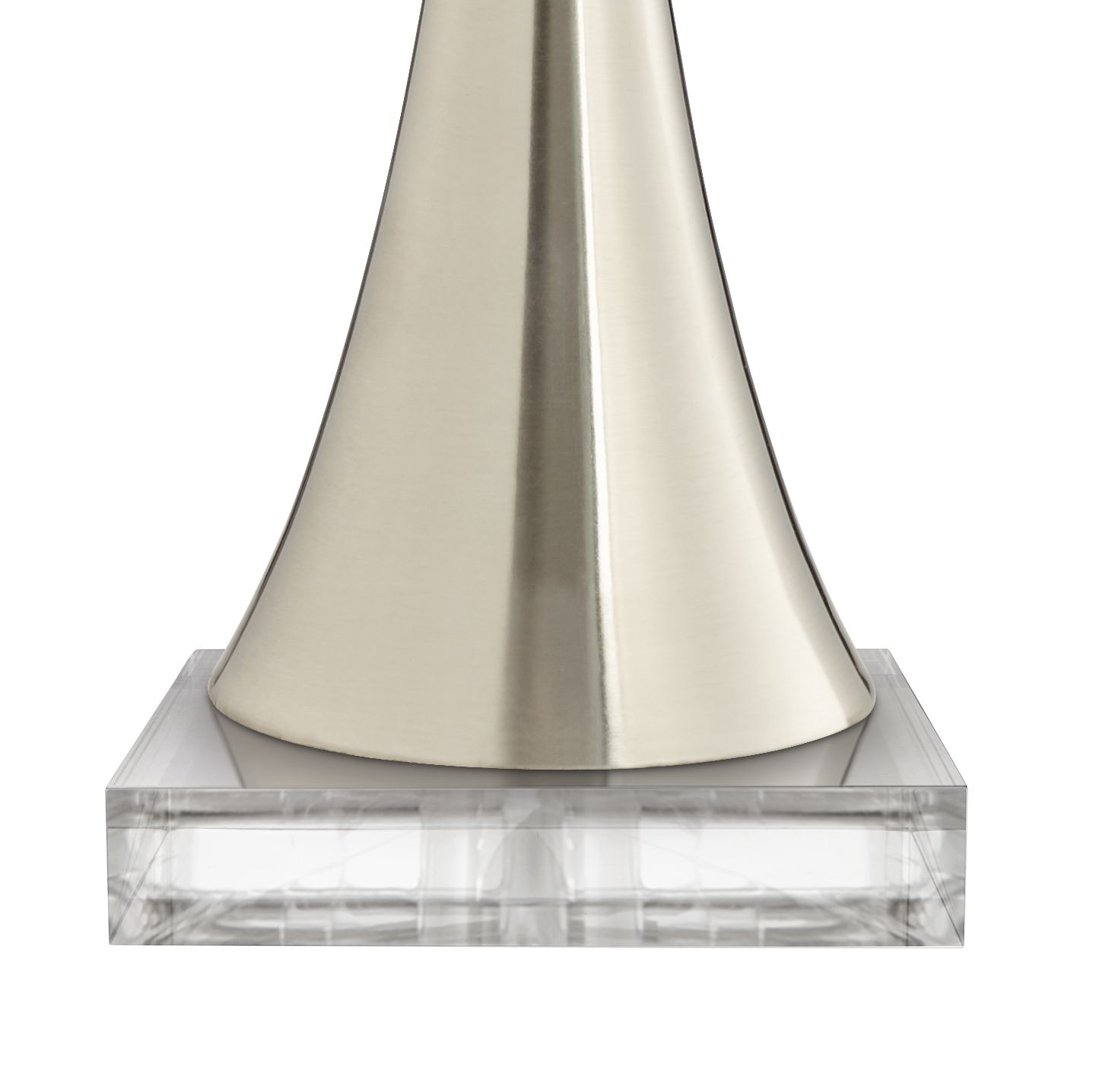 Image 4 Possini Euro Rachel 29 1/2" Metal Table Lamps with Square Risers more views