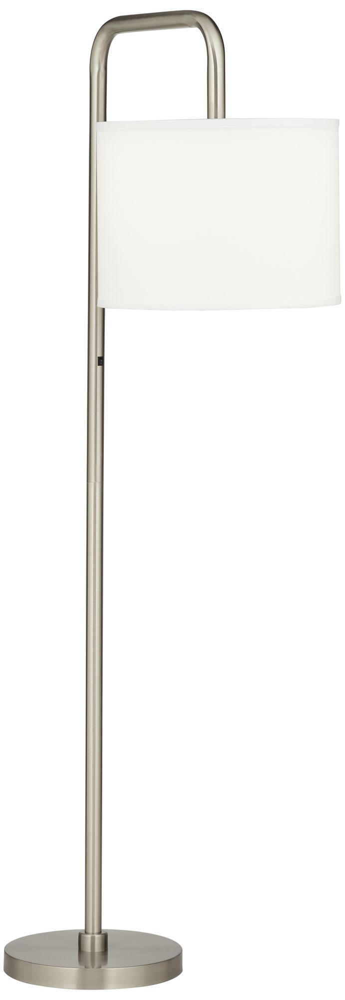 Image 2 Possini Euro Raizo 59 1/2" High Brushed Nickel Floor Lamp more views