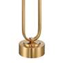 Watch A Video About the Possini Euro Ramses Alabaster Mushroom Dome USB Outlet Lamp