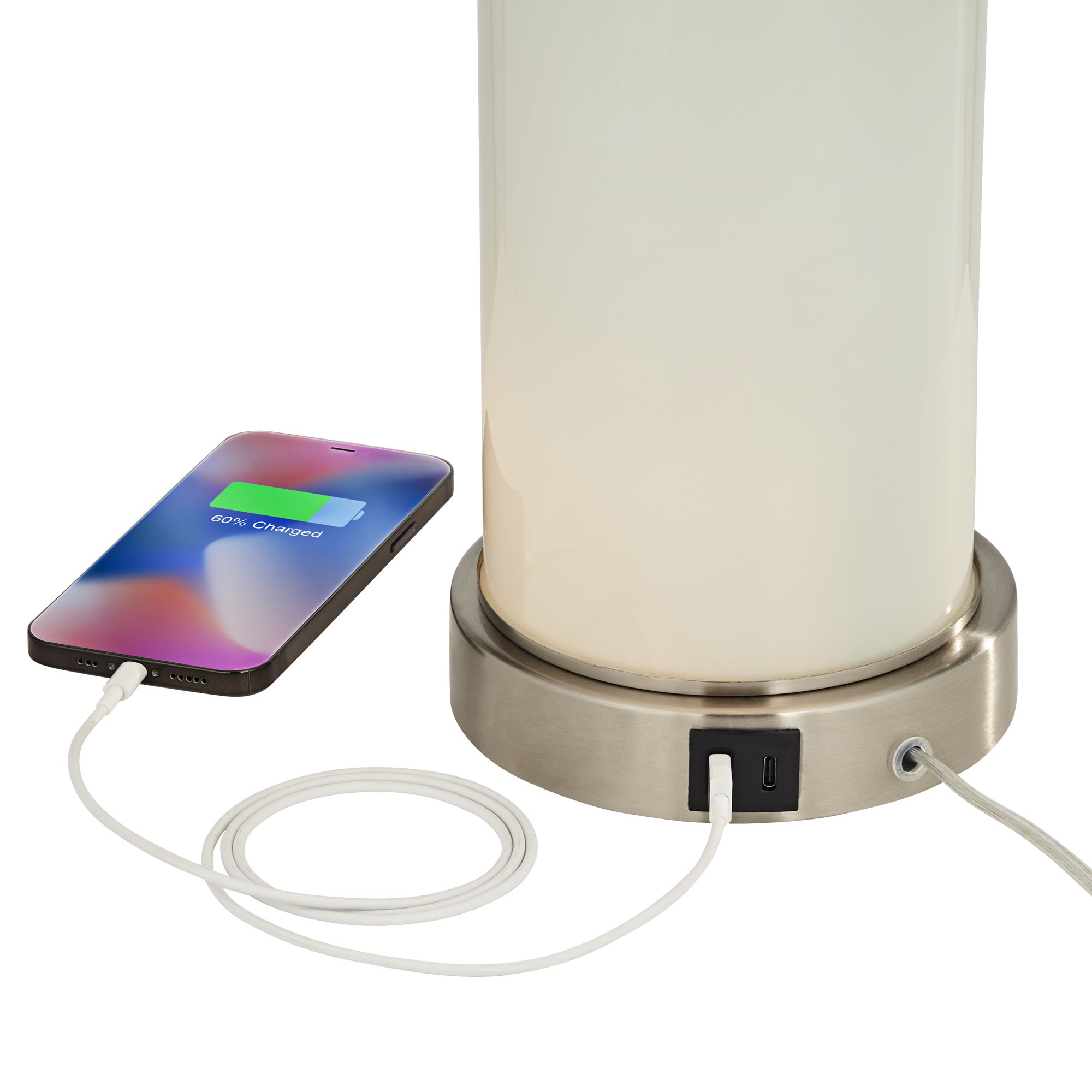 Image 5 Possini Euro Randi 24" High Night Light USB Table Lamps Set of 2 more views