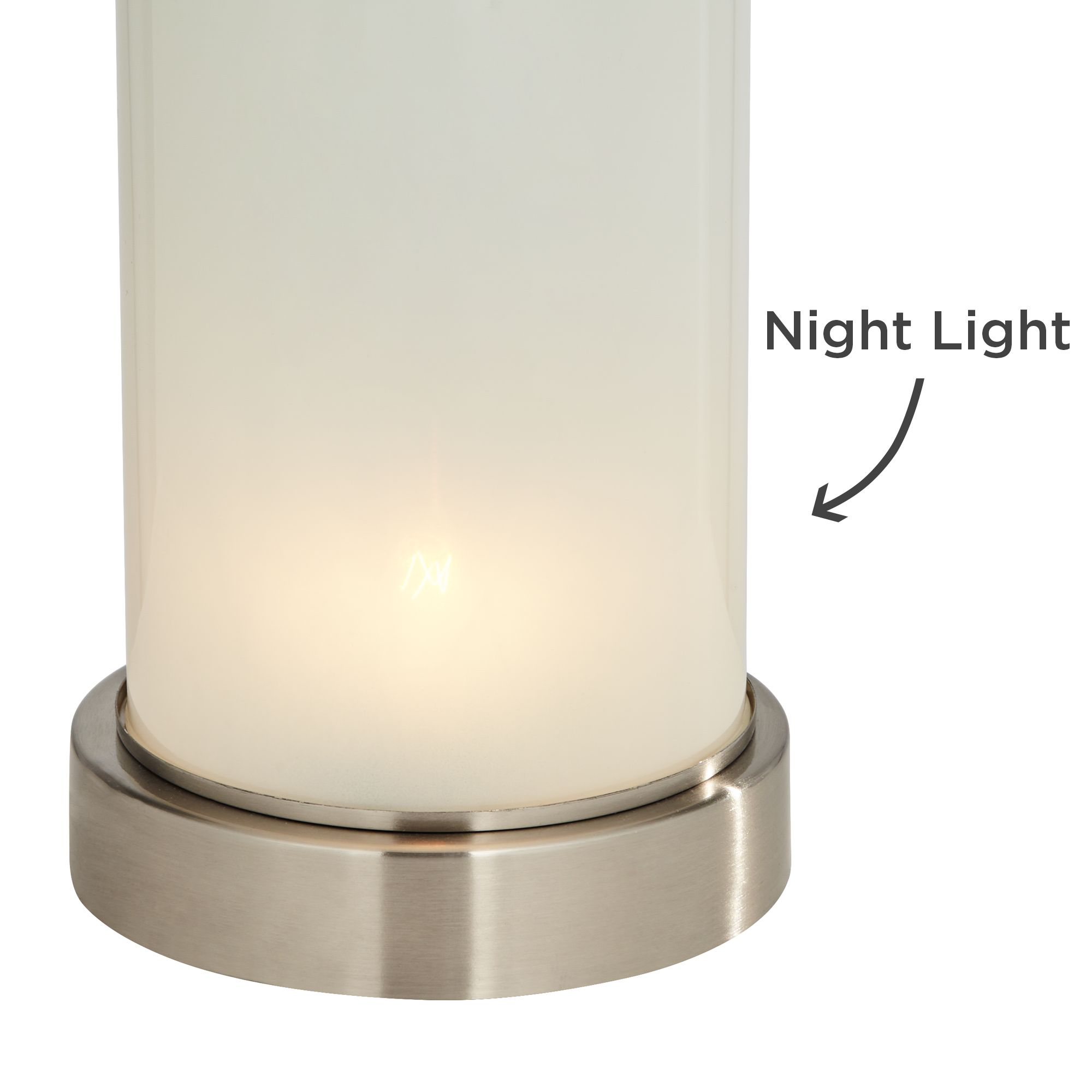 Image 7 Possini Euro Randi 24" High Night Light USB Table Lamps Set of 2 more views