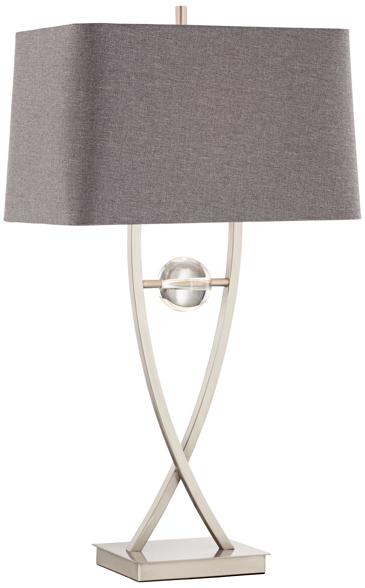 Image 2 Possini Euro Rasenna 32" High Open Frame Acrylic Ball Table Lamp
