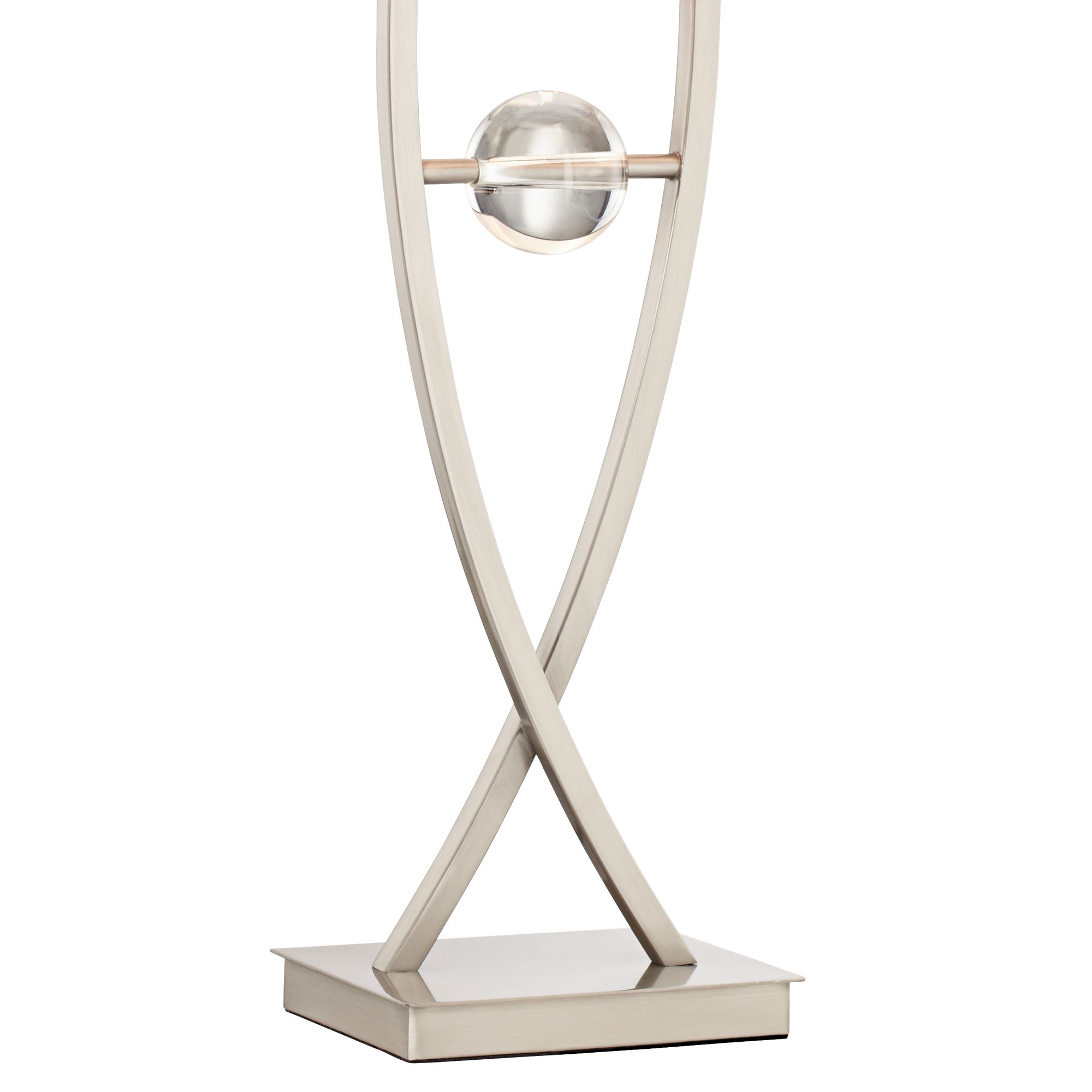 Image 4 Possini Euro Rasenna 32" High Open Frame Acrylic Ball Table Lamp more views