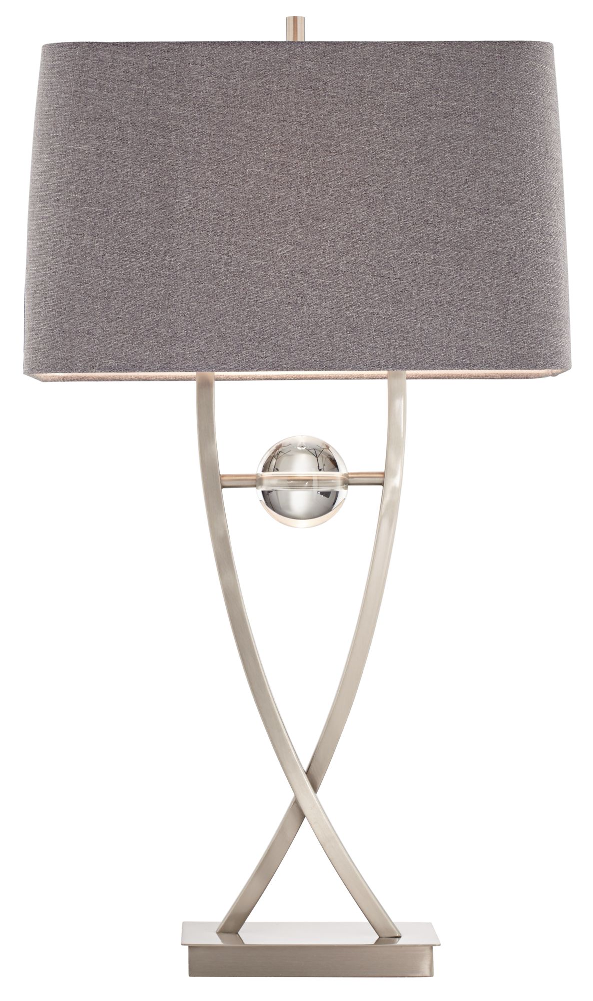 Image 5 Possini Euro Rasenna 32" High Open Frame Acrylic Ball Table Lamp more views
