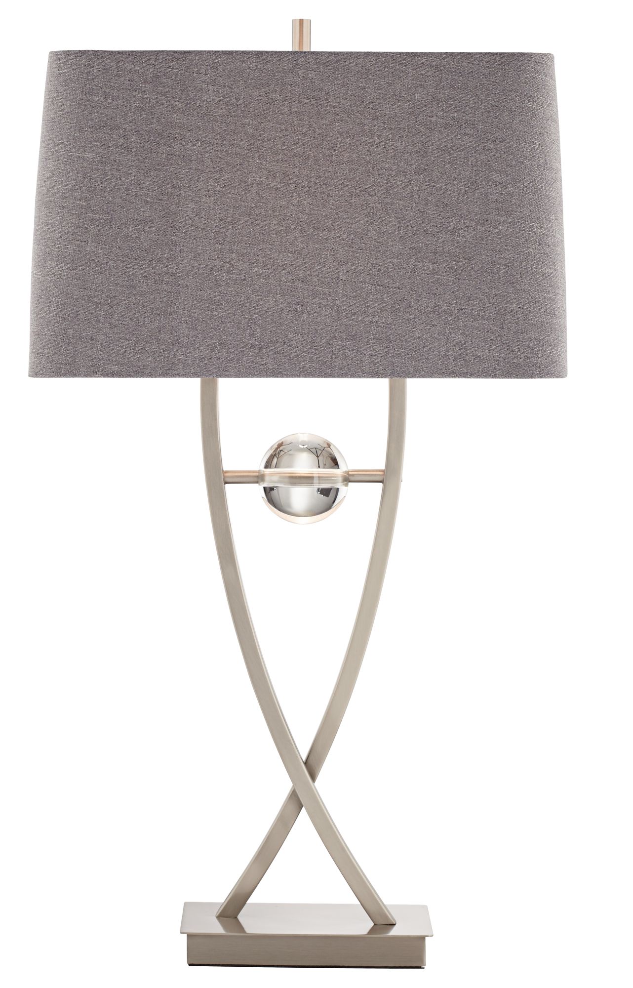 Image 6 Possini Euro Rasenna 32" High Open Frame Acrylic Ball Table Lamp more views