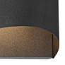 Possini Euro Ratner 5 1/2" High Black Modern LED Wall Sconce