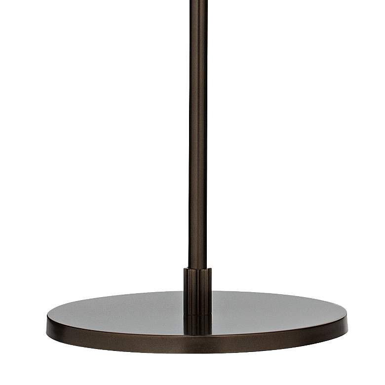 Image 5 Possini Euro Raymond Adjustable Bronze Arc Floor Lamp with Smart Socket more views