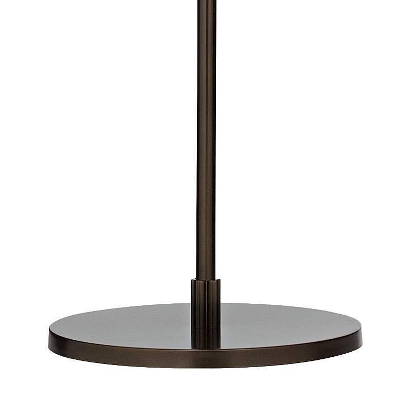 Image 6 Possini Euro Raymond Adjustable Bronze Arc Floor Lamp with Smart Socket more views