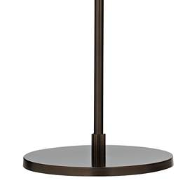 Image5 of Possini Euro Raymond Bronze Boom Arc Floor Lamp with USB Dimmer more views