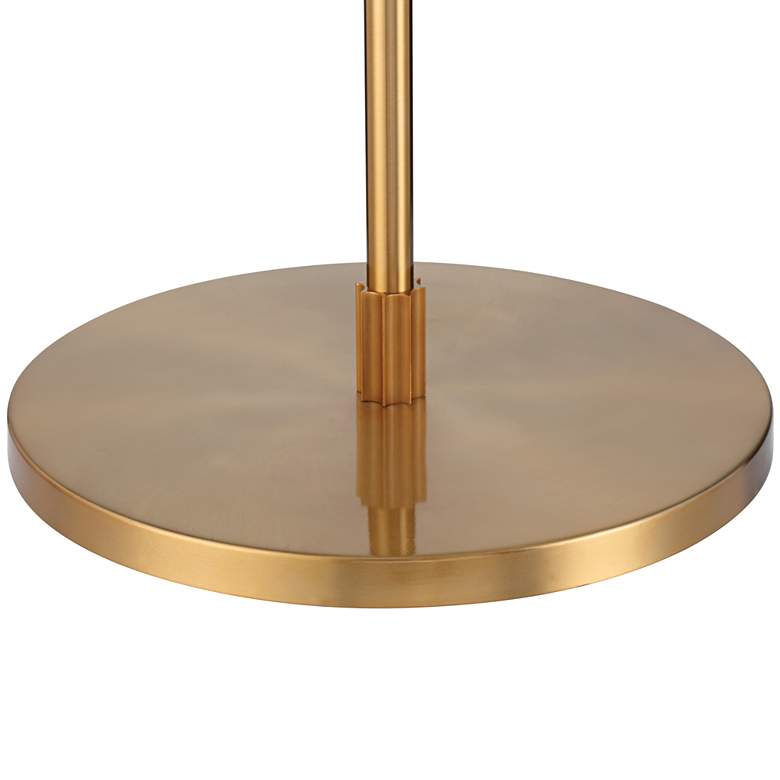 Image 5 Possini Euro Raymond Gold Adjustable Arc Floor Lamp with Smart Socket more views