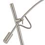 Thumbnail4 of Possini Euro Raymond Nickel Adjustable Arc Floor Lamp with Smart Socket more views