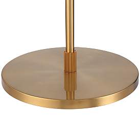 Image5 of Possini Euro Raymond Warm Gold Adjustable Boom Arc Floor Lamp more views