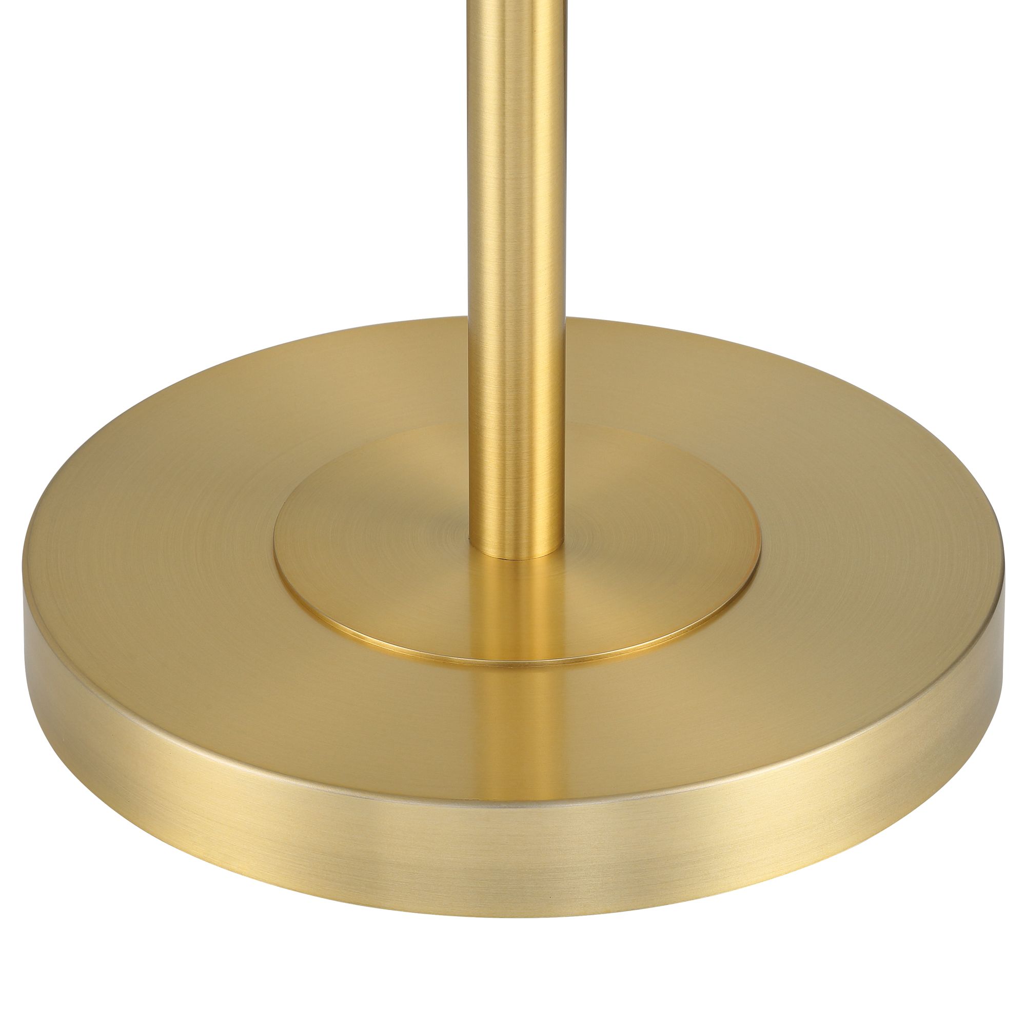 Image 4 Possini Euro Rayna Warm Gold Downbridge Floor Lamps Set of 2 more views