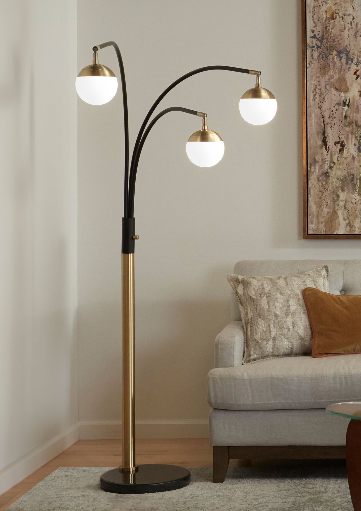 lamps plus arc floor lamp