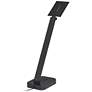 Possini Euro Rayven Adjustable Height Black Finish LED USB Desk Lamp