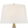 5_Possini Euro Rebecca 29" High Smoked Glass Teardrop Glass Table Lamp more views