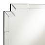 Possini Euro Redi 26" x 36" Cut Corner Edge Wall Mirror