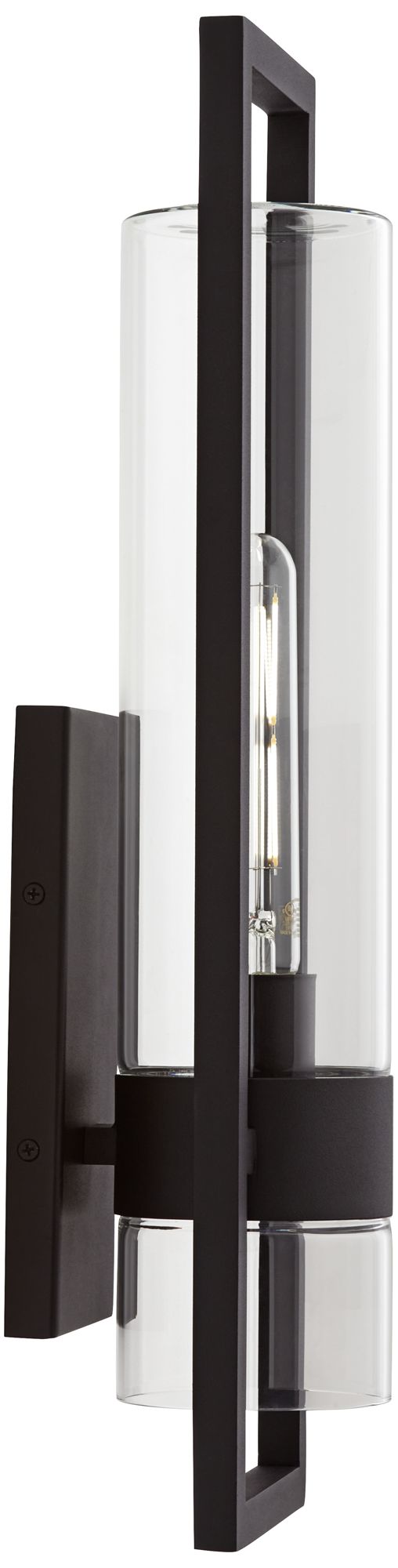 Watch A Video About the Possini Euro Reed Sand Black Outdoor Wall Light