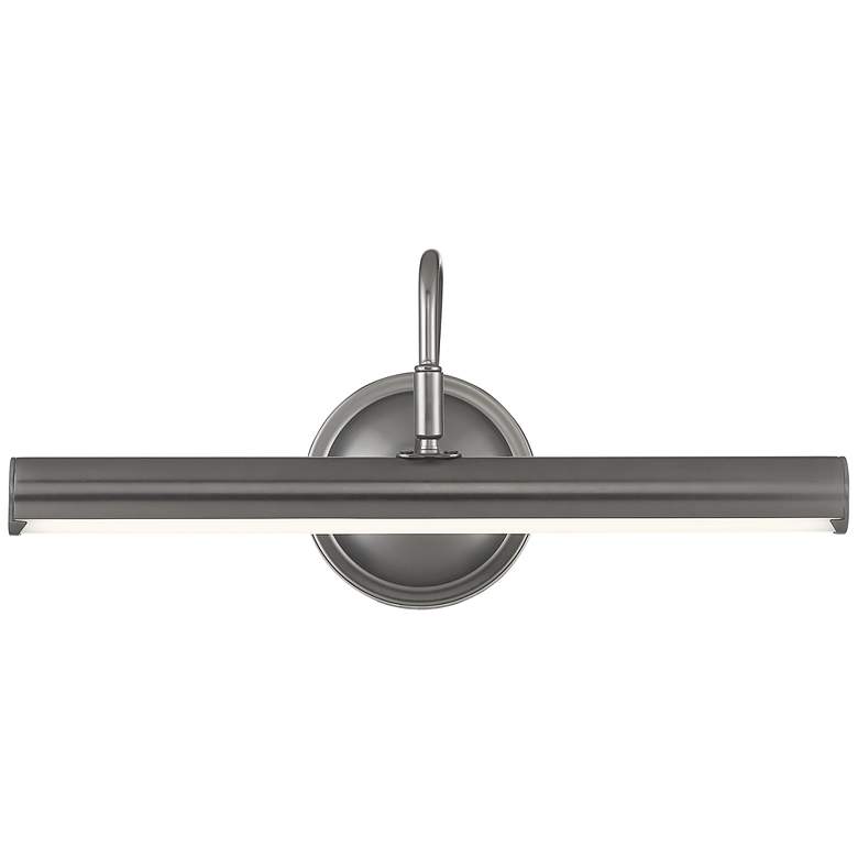 Image 7 Possini Euro Renaissance 16" Wide Plated Graphite LED Picture Light more views