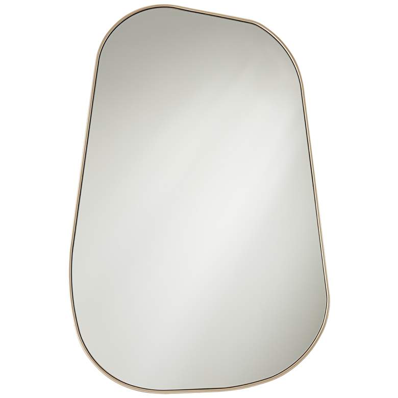 Image 3 Possini Euro Reuleaux 26" x 40" Champagne Gold Wall Mirror