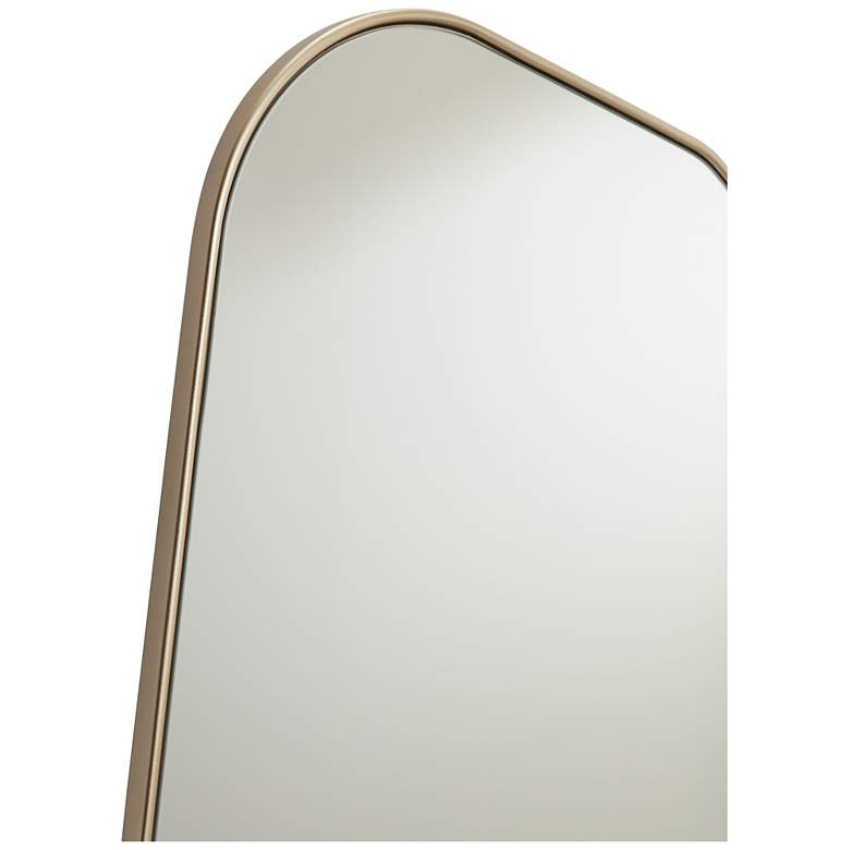 Image 4 Possini Euro Reuleaux 26 inch x 40 inch Champagne Gold Wall Mirror more views