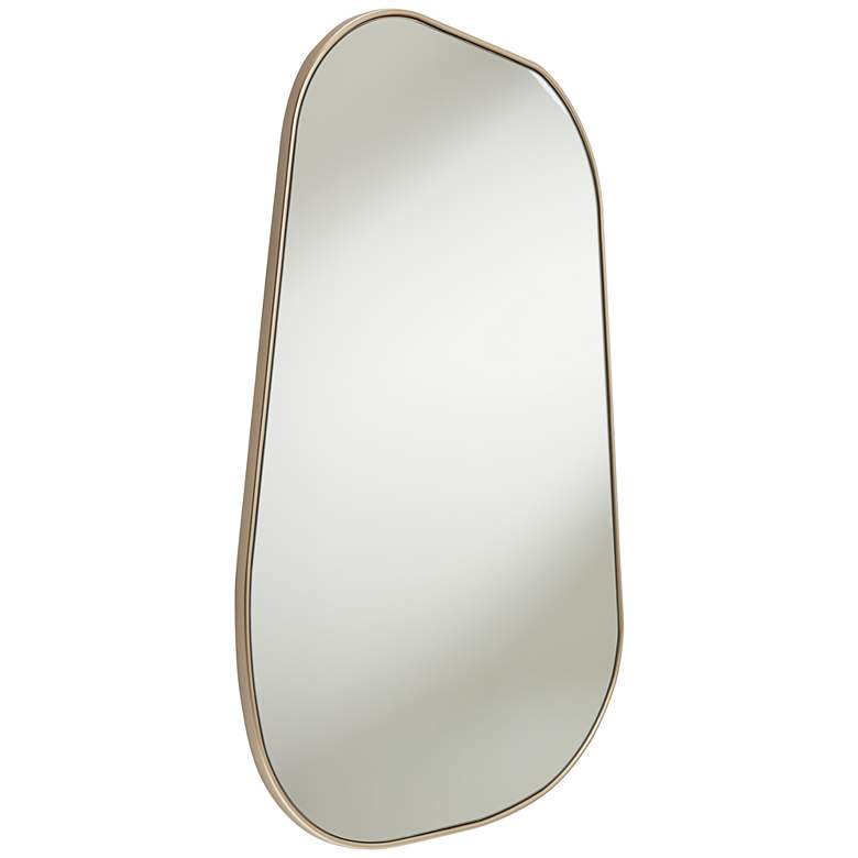 Image 5 Possini Euro Reuleaux 26" x 40" Champagne Gold Wall Mirror more views