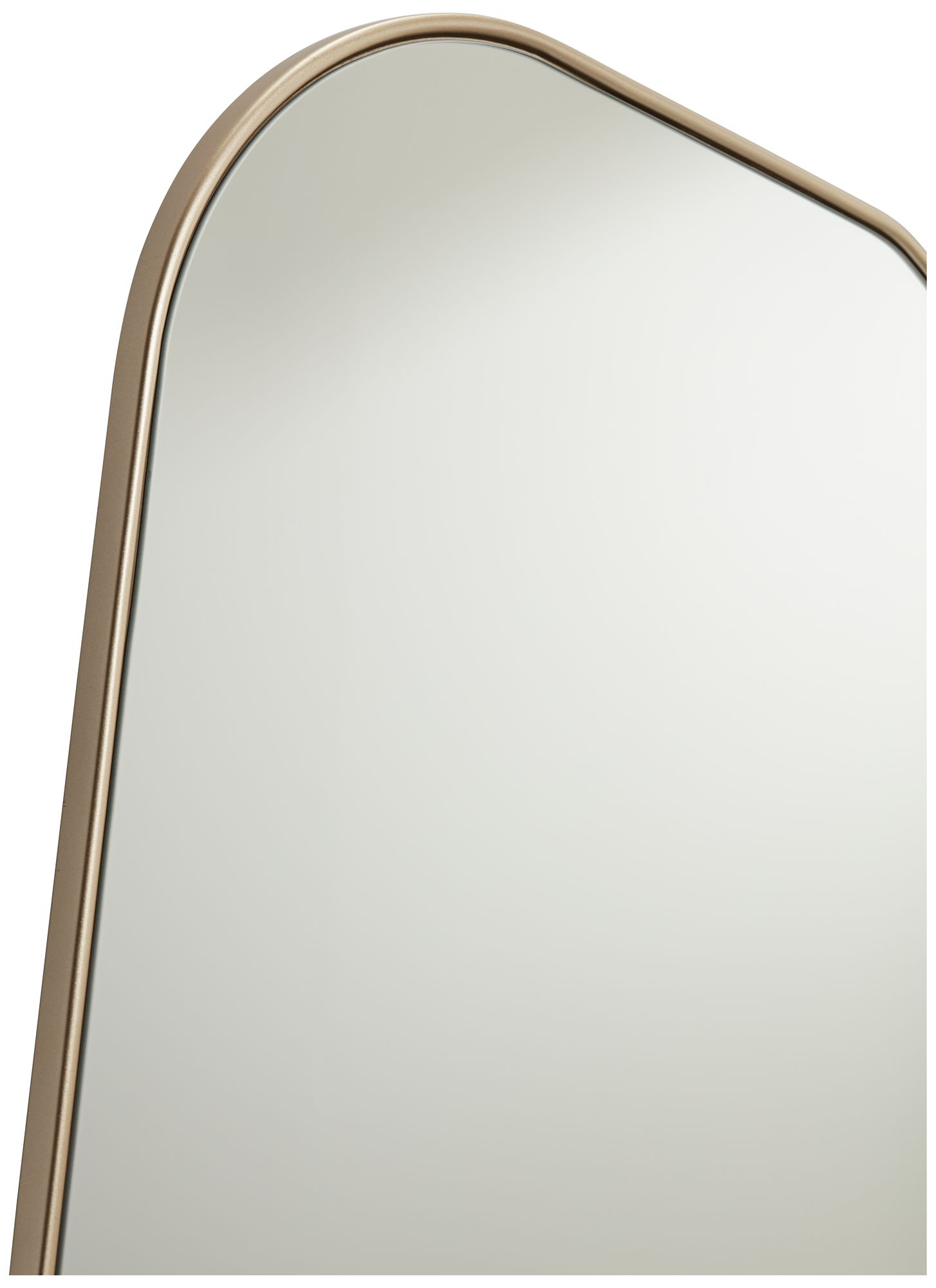 Image 4 Possini Euro Reuleaux 26" x 40" Champagne Silver Wall Mirror more views