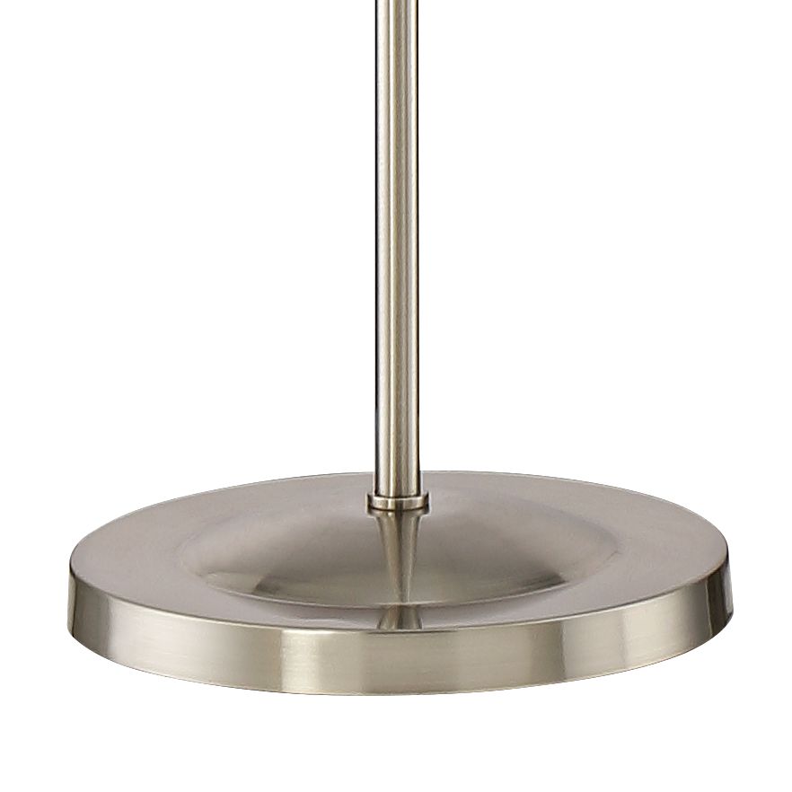 Thumbnail4 of Possini Euro Ridley 61" Satin Nickel Gooseneck Floor Lamps Set of 2 more views
