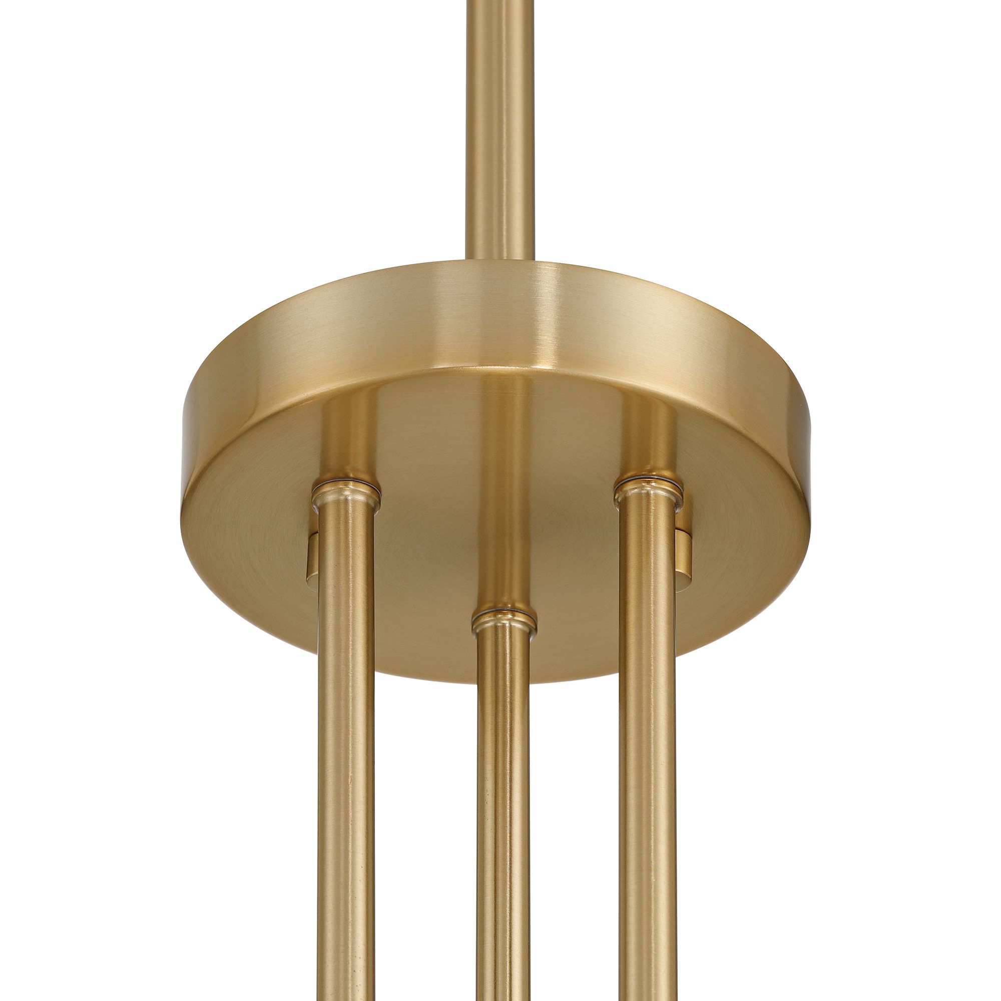 Image 4 Possini Euro Rigsby 32"W Soft Gold and Water Glass 6-Light Chandelier more views