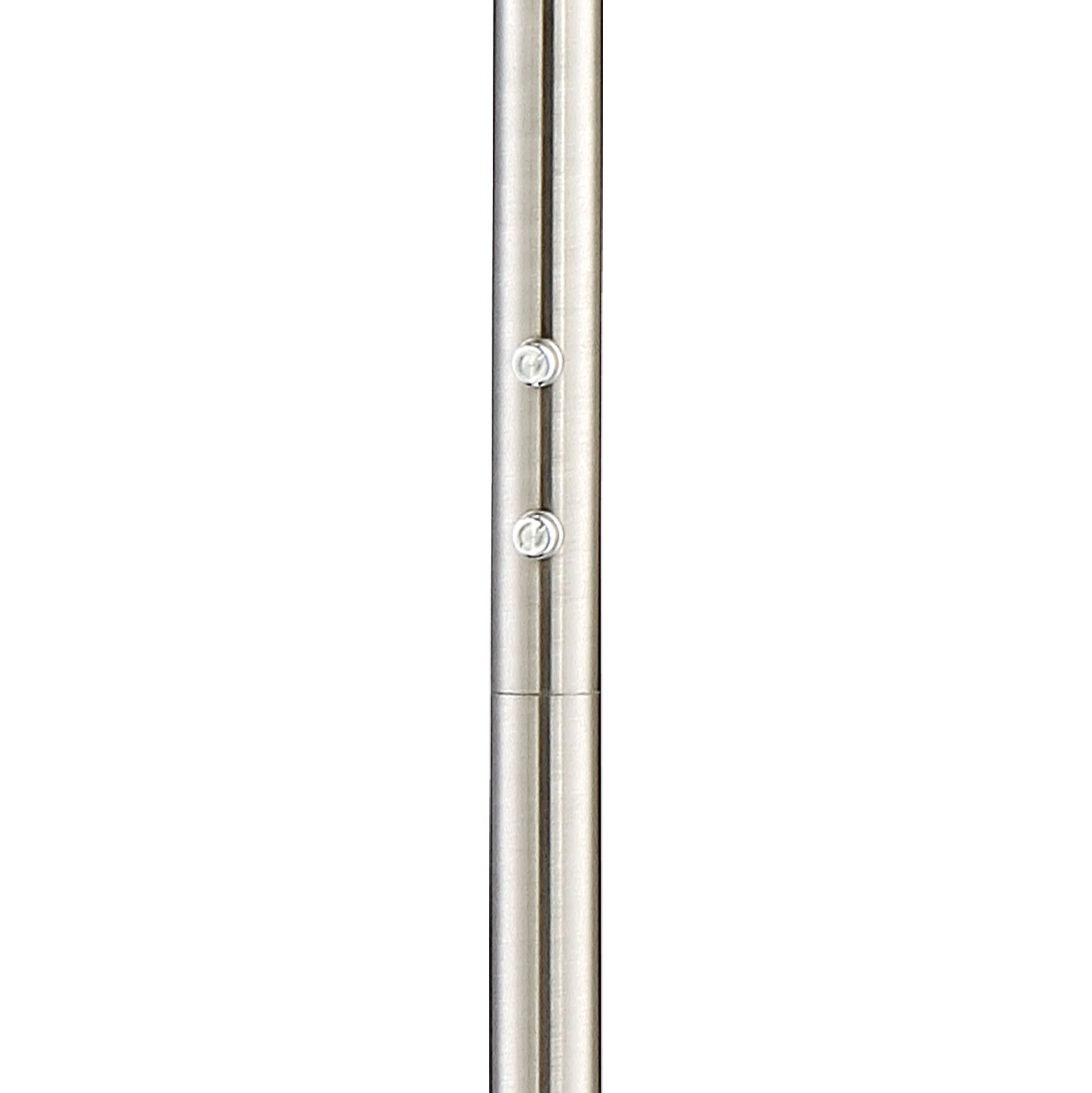 Image 6 Possini Euro Riordan 71 1/2" Nickel 3-Light Tree Torchiere Floor Lamp more views